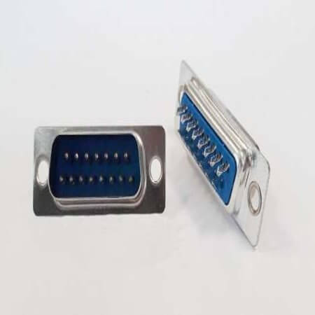 DS1033-15MUNSISS CONNECTOR DSUB 15PIN SOLDER TYPE 180C MALE - 1