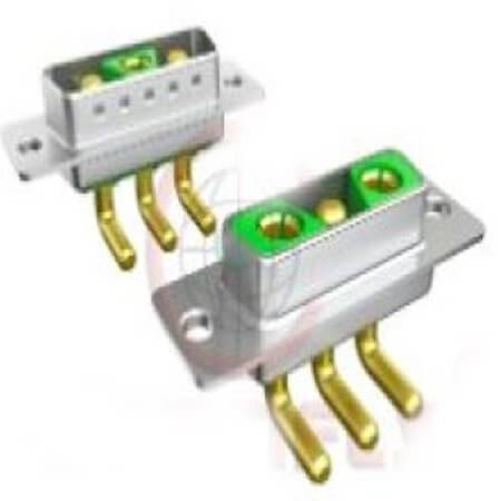 DS1034-09-MBN8 DSUB MACHINE 3V3 PIN 90C SOLDER MALE BLACK - 1