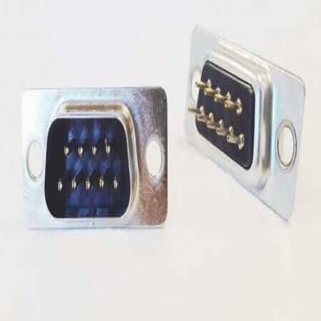 DS1034-09MBNSISS CONNECTOR DSUB 9PIN 180C PCB TYPE MALE - 1