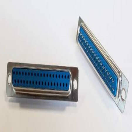 DS1034-37FUNSISS CONNECTOR DSUB 37PIN 180C PCB TYPE FEMALE - 1