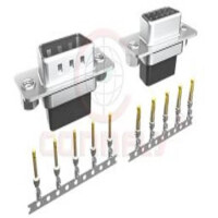 DS1036-01-09FB0NSS CONNECTOR DSUB 9PIN CRIMP TYPE FEMALE 180C BLACK - 1