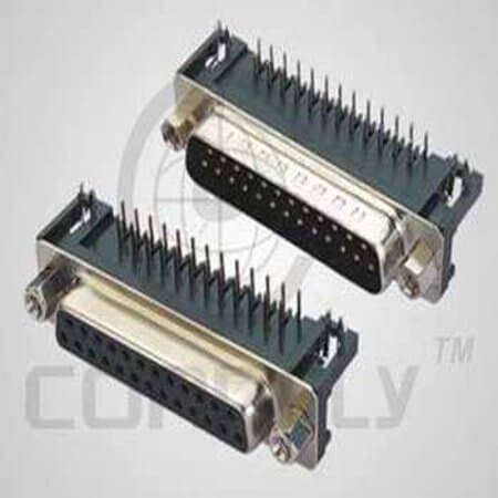 DS1037-09MNAKT74-0FF CONNECTOR DSUB 9PIN 90C PCB TYPE MALE - 1