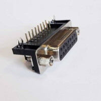 DS1037-15FNAKT74 CONNECTOR DSUB 15PIN 90C PCB TYPE FEMALE - 1