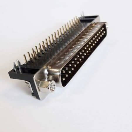 DS1037-37MNAKSI74 CONNECTOR DSUB 37PIN 90C PCB TYPE MALE - 1
