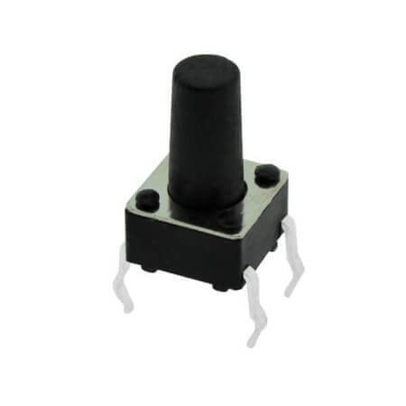 DS1041-01-115KKA25010 SWITCH TACT 6.00x6.00 10.00mm 250gF THT V/T - 1
