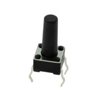 DS1041-01-118KKA16010 SWITCH TACT 6x6MM 15MM 160gf THT - 1
