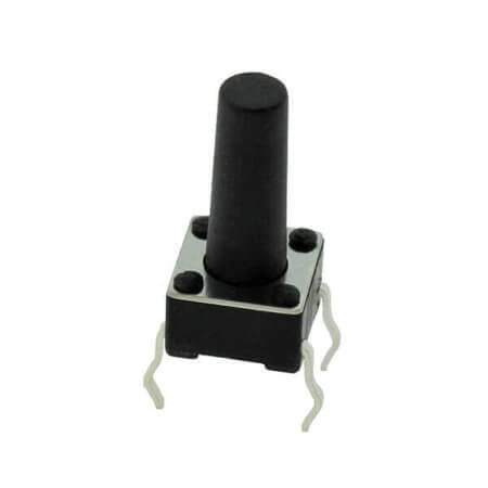 DS1041-01-118KKA16010 SWITCH TACT 6x6MM 15MM 160gf THT - 1