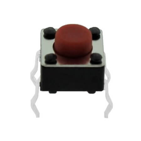 DS1041-01-12KRA16010 SWITCH TACT 6.00x6.00 5.00mm 160gF THT V/T - 1