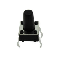 DS1041-01-15KKA16010 SWITCH TACT 6.00x6.00 9.50mm 160gF THT V/T - 1