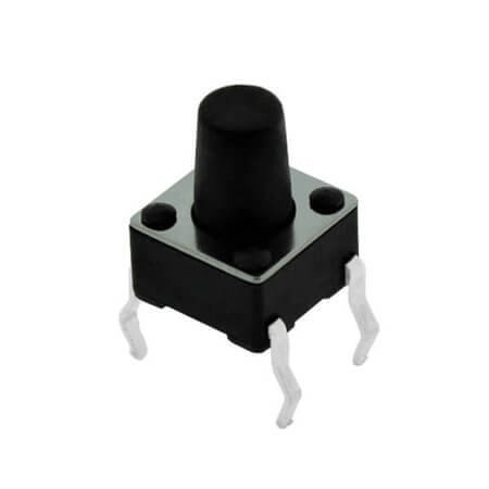 DS1041-01-18KKA16010 SWITCH TACT 6.00x6.00 8.00mm 160gF THT V/T - 1