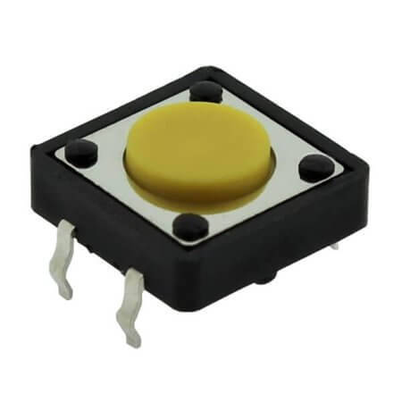 DS1041-2-1-KYAX-250-10 SWITCH TACT 12.00x12.00 4.30mm 250gF THT V/T - 1