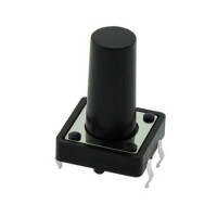 DS1041-2-12-KKAX-160-10 SWITCH TACT 12.00x12.00 17.00mm 160gF THT V/T - 1