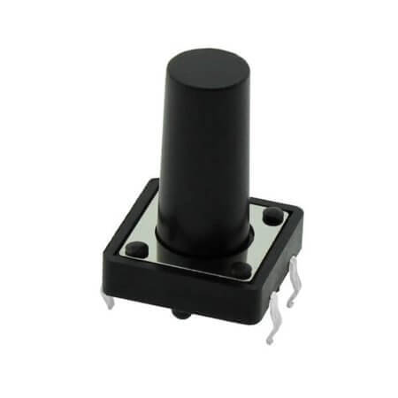 DS1041-2-12-KKAX-160-10 SWITCH TACT 12.00x12.00 17.00mm 160gF THT V/T - 1
