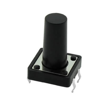 DS1041-2-12-KKAX-160-10X SWITCH TACT 12.00x12.00 17.00mm 160gF THT V/T - 1