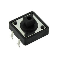 DS1041-2-4-KKAS-160-10-X SWITCH TACT 12.00x12.00 7.30mm 160gF THT V/T - 1