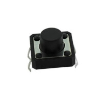 DS1041-2-4-KKAX-160-10 SWITCH TACT 12.00x12.00 7.30mm 160gF THT V/T - 1