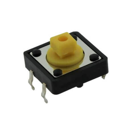 DS1041-2-4-KYAS-250-10X SWITCH TACT 12.00x12.00 7.30mm 250gF THT V/T - 1