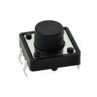 DS1041-2-7-KKAX-160-10 SWITCH TACT 12.00x12.00 7.50mm 160gF THT V/T - 1