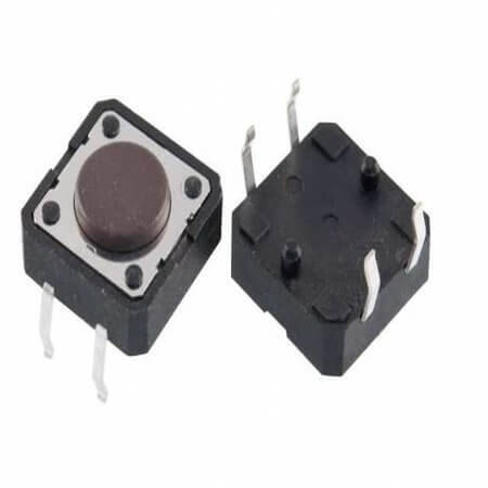 DS1041-2-7-KKAX-160-10-X SWITCH TACT 12.00x12.00 7.50mm 160gF THT V/T - 1