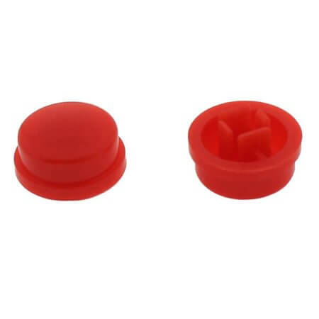 DS1042-02-C-R SWITCH COVER ROUND KIRMIZI YUVARLAK KAPAK - 1