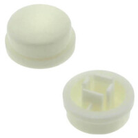 DS1042-02-C-W SWITCH COVER WHITE ROUND - 1