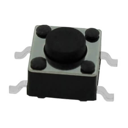 DS1042-03-1-1-KKR-160-10 SWITCH TACT 6.00x6.00 4.30mm 160gF SMT V/T - 1