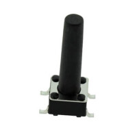 DS1042-03-1-12-KKR-16010 SWITCH TACT 6.00x6.00 17.00mm 160gF SMT V/T - 1