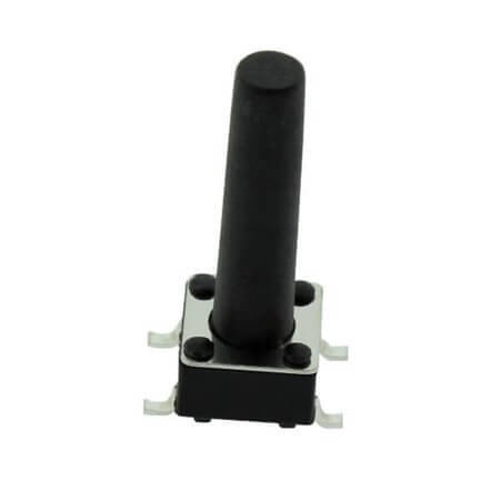 DS1042-03-1-12-KKR-16010 SWITCH TACT 6.00x6.00 17.00mm 160gF SMT V/T - 1