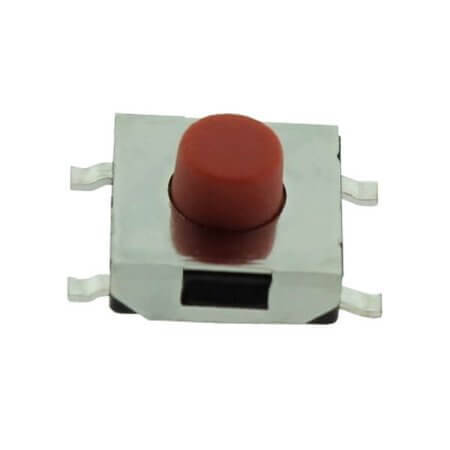 DS1042-07-1-3KRR16008 SWITCH TACT 6.20x6.20 3.80mm 160gF SMT V/T - 1