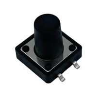 DS1042-2-11-KKRX-160-10 SWITCH TACT 12.00x12.00 12.50mm 160gF SMT V/T - 1