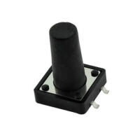 DS1042-2-12-KKRX-160-10 SWITCH TACT 12.00x12.00 17.00mm 160gF SMT V/T - 1