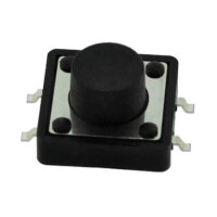 DS1042-2-15-KKRX-160-10 SWITCH TACT 12.00x12.00 10.00mm 160gF SMT V/T - 1