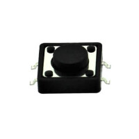DS1042-2-2-KKAX-160-10 SWITCH TACT 12.00x12.00 5.00mm 160gF SMT V/T - 1