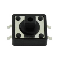 DS1042-2-4-KKRS-160-10 SWITCH TACT 12.00x12.00 7.30mm 160gF SMT V/T - 1