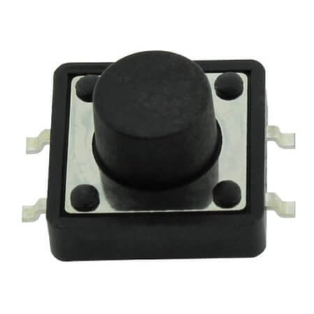 DS1042-2-4-KKRX-160-10 SWITCH TACT 12.00x12.00 7.30mm 160gF SMT V/T - 1