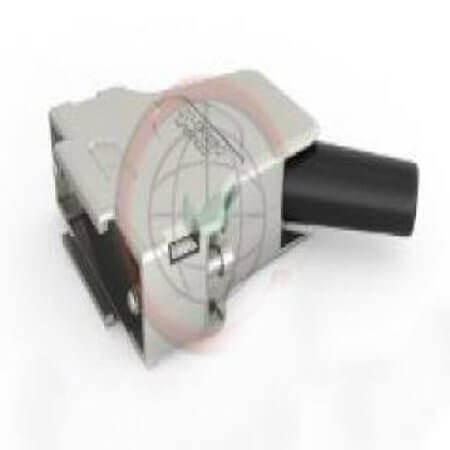 DS1047-02-09M2S DSUB METAL HOOD 9PIN CABLE EXIT 45DEG - 1