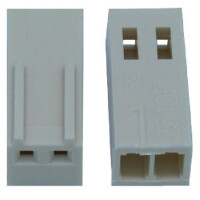 DS1070-SCV02 CON.T.B.2.54MM 2P FEMALE IVORY CONNFLY - 1