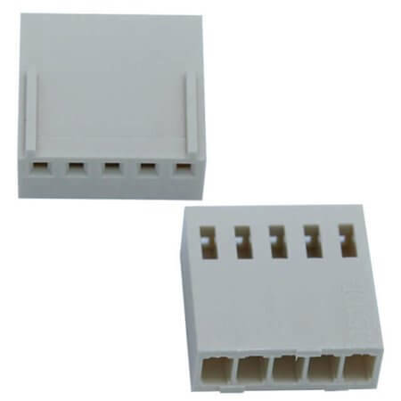 DS1070-SCV05 CON.T.B.2.54MM 5P 180C FEMALE IVORY - 1