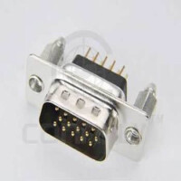 DS1077-01-15FB8N45 CONNECTOR DSUB 15PIN 180C PCB TYPE FEMALE CONNFLY - 1