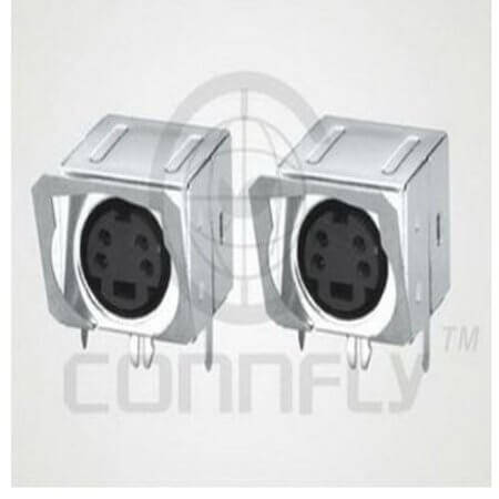 DS1093-02-BN50 MINI DIN CONNECTOR 5PIN 804 TYPE - 1