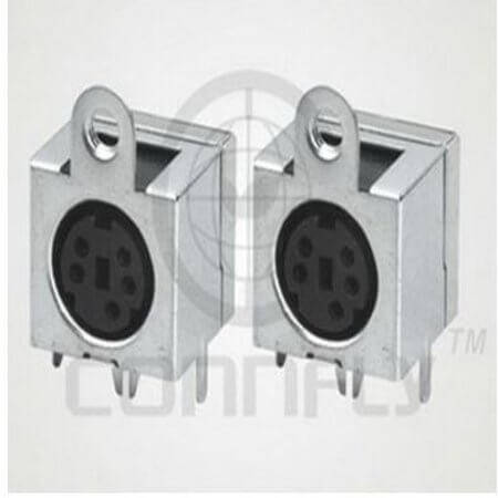DS1093-04-BN50X MINI DIN CONNECTOR 5PIN 810 TYPE - 1