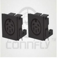 DS1093-07-BN50X MINI DIN CONNECTOR 5PIN 804 TYPE - 1