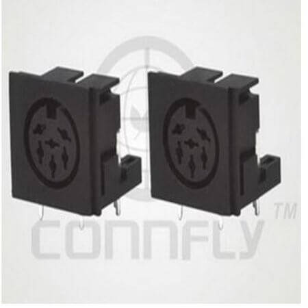 DS1093-07-BN50X MINI DIN CONNECTOR 5PIN 804 TYPE - 1