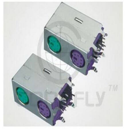DS1094-PGN60 MINI DIN CONNECTOR 5PIN STACK TYPE - 1