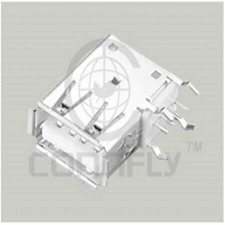 DS1095-01-WNR0 CONNECTOR USB A R/A TYPE 90C - 1