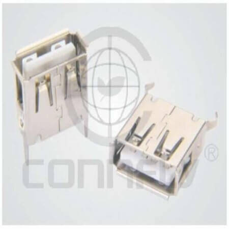 DS1095-10-WNB0 CONNECTOR USB A V/T TYPE 180C - 1