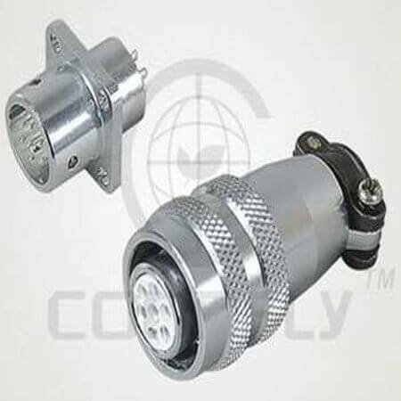 DS1110-03-07WYG CONNECTOR MICRO JACK 7PIN MALE&FEMALE METAL CONNFL - 1