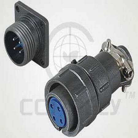 DS1110-06-07LYP CONNECTOR MICRO JACK 7PIN MALE&FEMALE BLACK CONNFL - 1