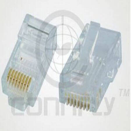 DS1123-P80T CONNECTOR PLUG 8P SERIES KABLO TARAFI RJ45 - 1