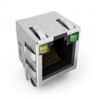 DS1128-03-S80B-X PCB JACK 8P 1PORT WITH LED - 1